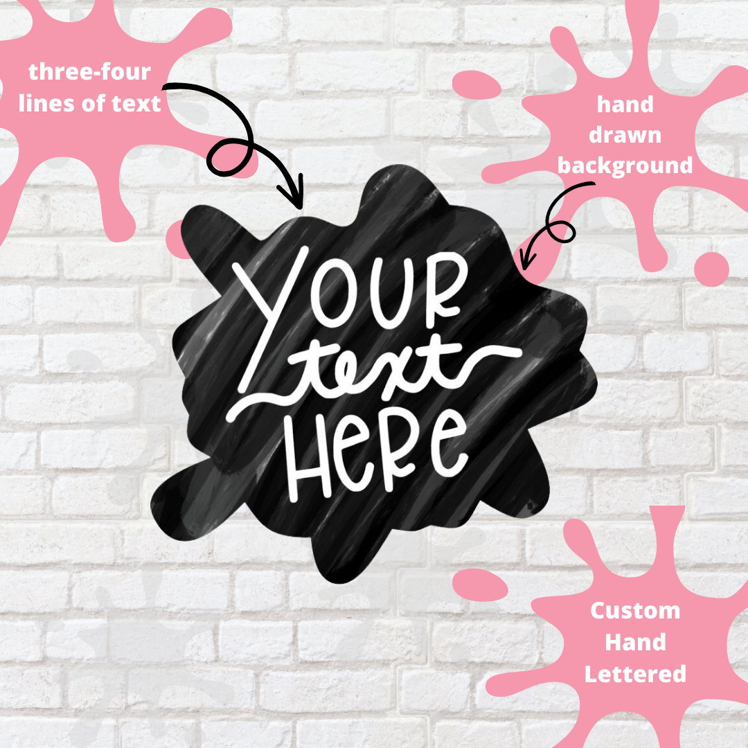 SCRIPT Custom Text Stickers