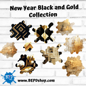 New Year Black and Gold Collection