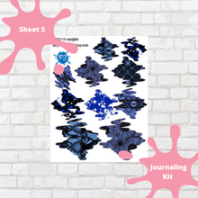 Load image into Gallery viewer, Blue Splatter Winter Collection
