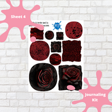Load image into Gallery viewer, Black and Red Roses Collection
