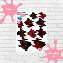 Load image into Gallery viewer, Black and Red Roses Collection
