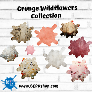 Grunge Wildflower Collection