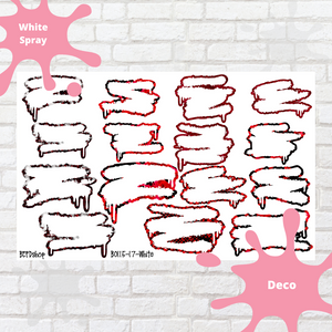 Ghosted Black and Red Collection