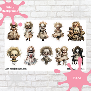 Creepy Dolls Pink Collection