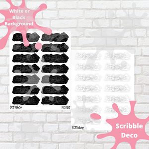 Scribble Deco Stickers