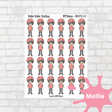 Load image into Gallery viewer, They see me Rollin&#39; Mollie, Cindy, and Lily Character Stickers

