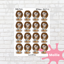 Load image into Gallery viewer, Pizza Mollie, Cindy, and Lily Character Stickers
