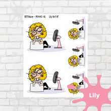 Load image into Gallery viewer, Hot AF Mollie, Cindy, and Lily Character Stickers
