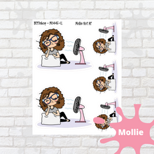 Load image into Gallery viewer, Hot AF Mollie, Cindy, and Lily Character Stickers
