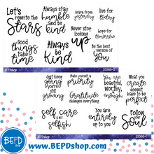 Load image into Gallery viewer, Large Positive Quote Stickers

