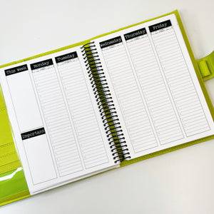 Date Boxes - Numbers Written Out - Fit the Britne Planner from LPA