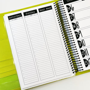 Date Boxes - Numbers Written Out - Fit the Britne Planner from LPA